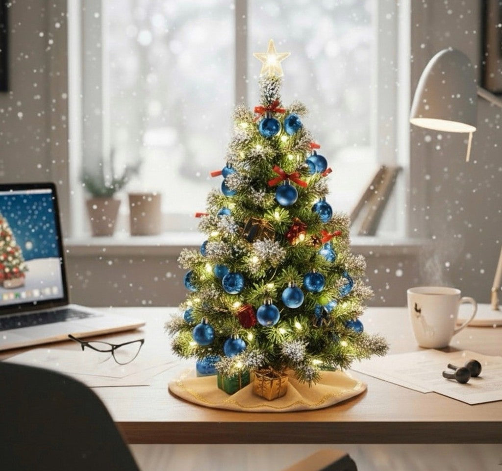 Arbol Nevado Pinito 60 Cm