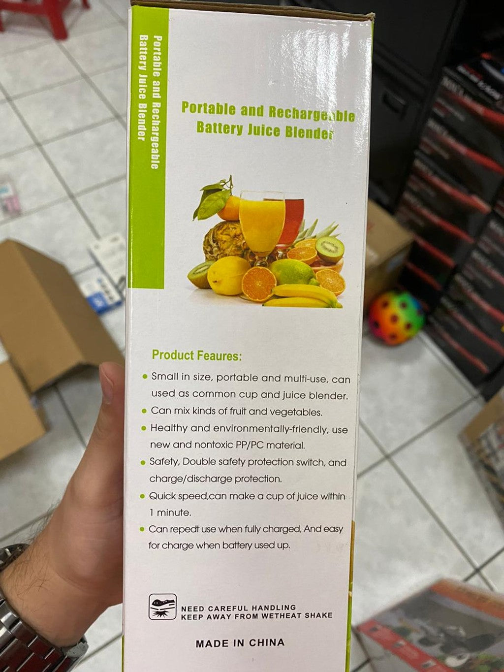 Licuadora Portatil - 380 Ml