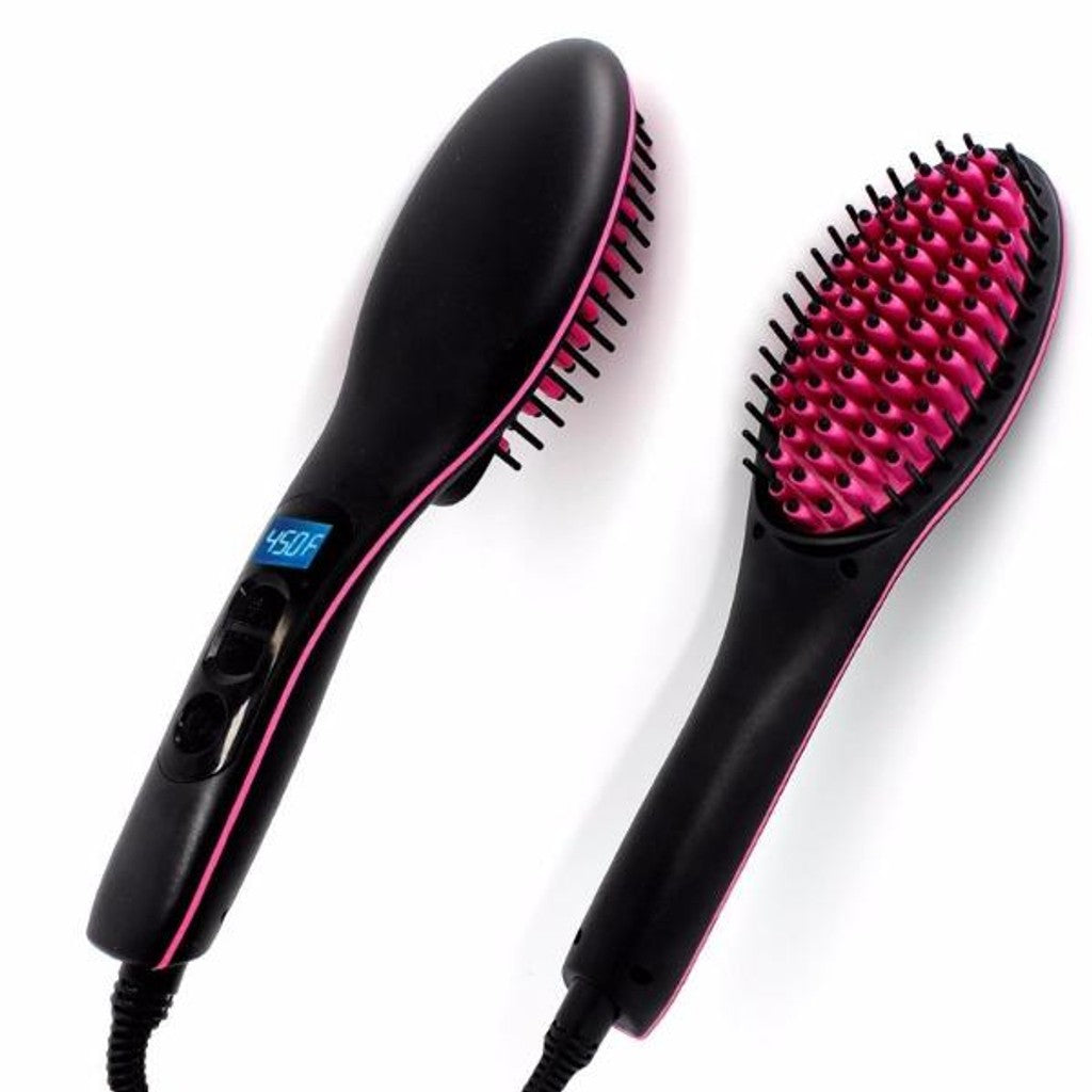 Cepillo Alizador De Cabello Con Pantalla - Straight Artifact