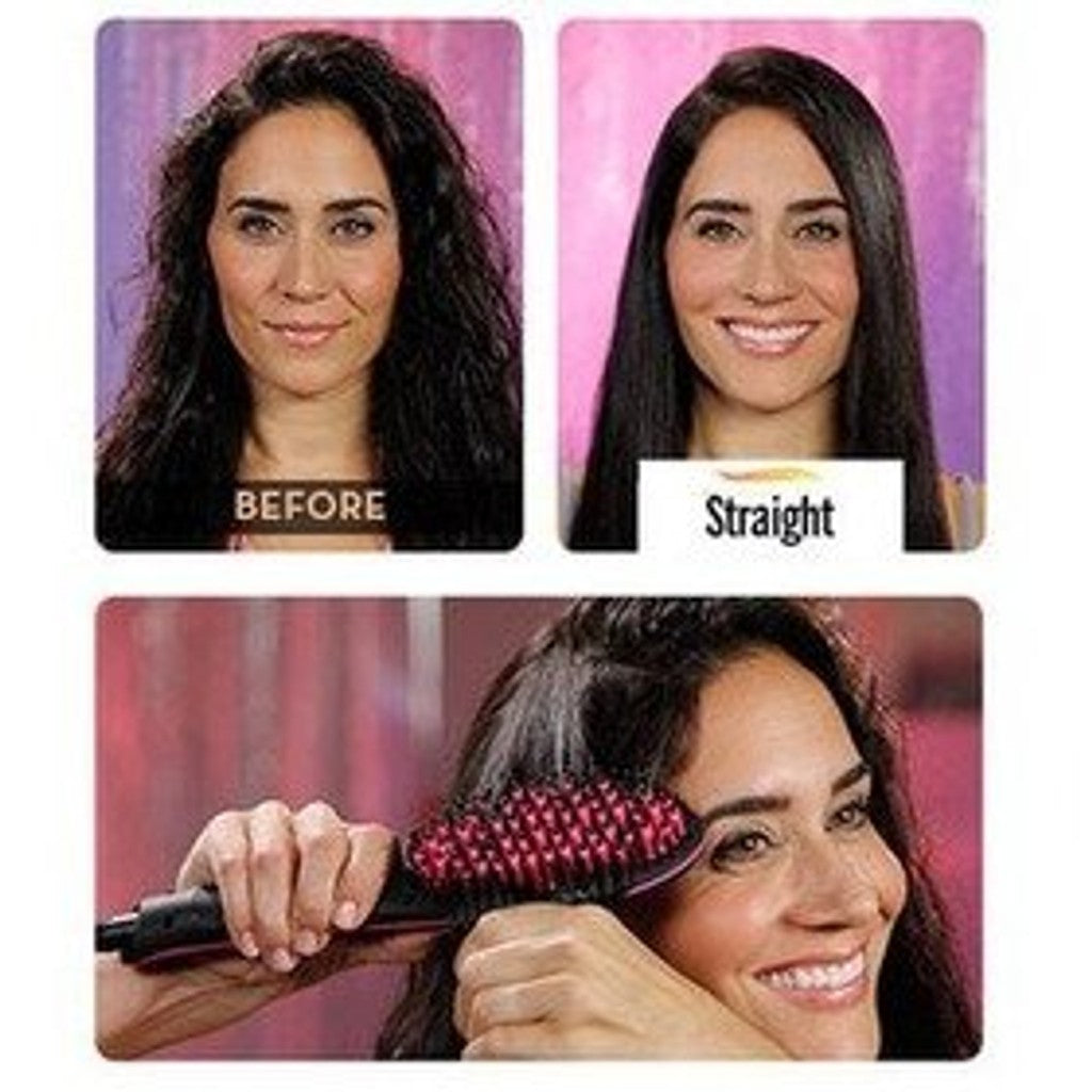 Cepillo Alizador De Cabello Con Pantalla - Straight Artifact
