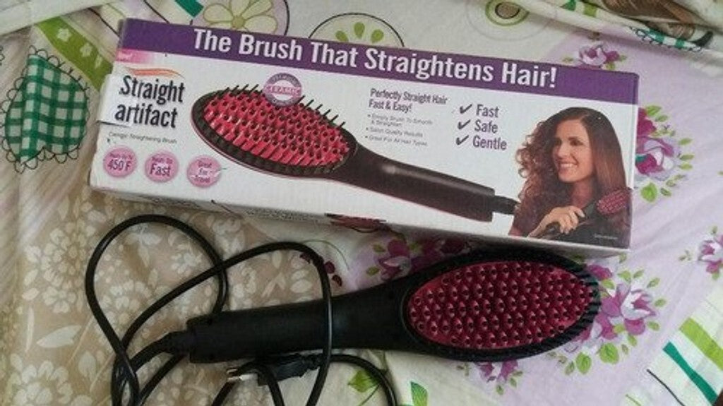 Cepillo Alizador De Cabello Con Pantalla - Straight Artifact