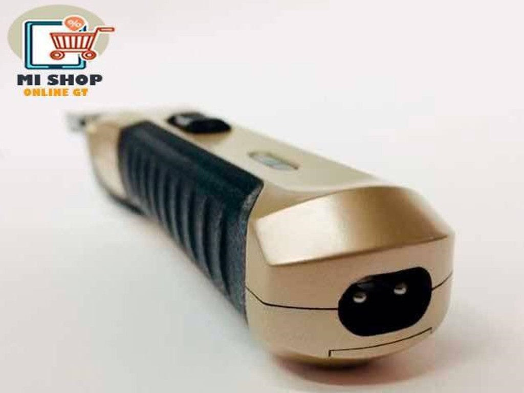 Maquina Para Afeitar Recargable Metalica Gnova