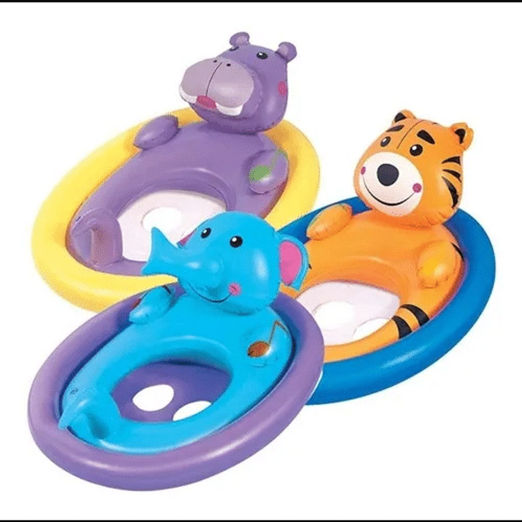 Bestway - 34058 - Flotador Varias Figuras De Animales 81Cm X 56Cm