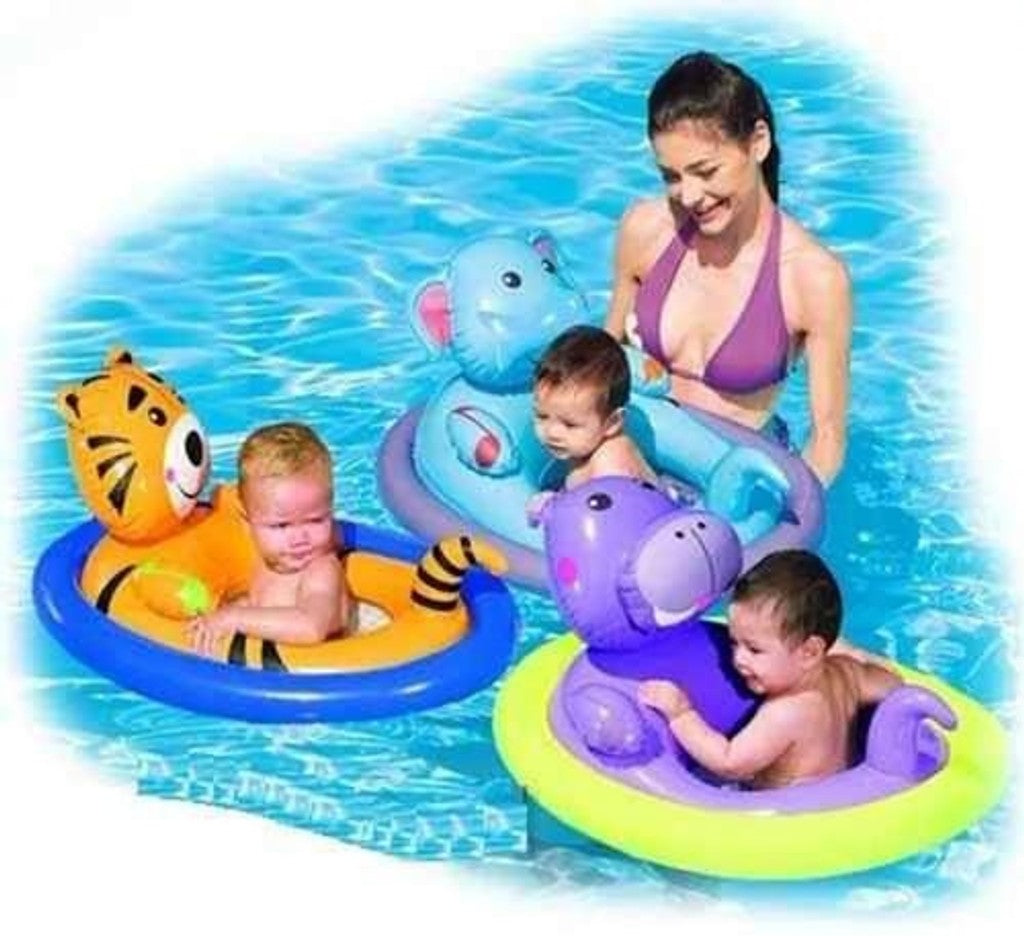 Bestway - 34058 - Flotador Varias Figuras De Animales 81Cm X 56Cm