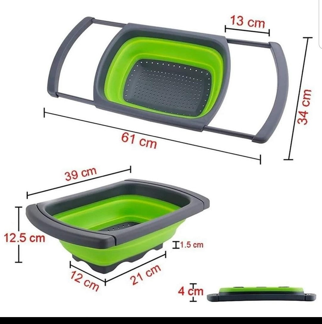 Escurridor Plegable Para Frutas Y Verduras