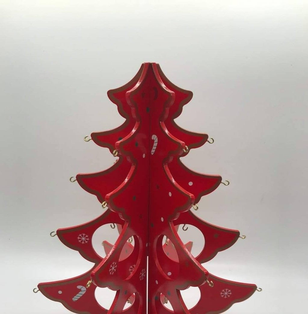 Adorno Navideño Para Mesa Arbolito Con Figuritas