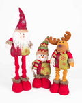 Muñecos Navideños Santa Claus De Peluche -Cx20021