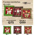 Fundas navideñas para cojin