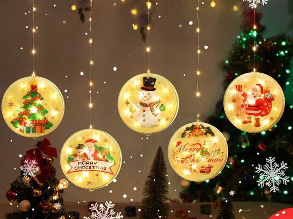 Luces Esferas Navideñas