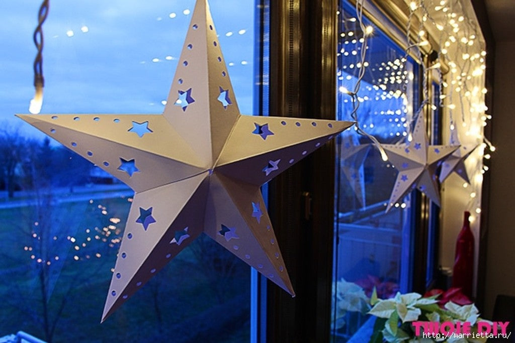 Adorno Navideño Estrella Grande