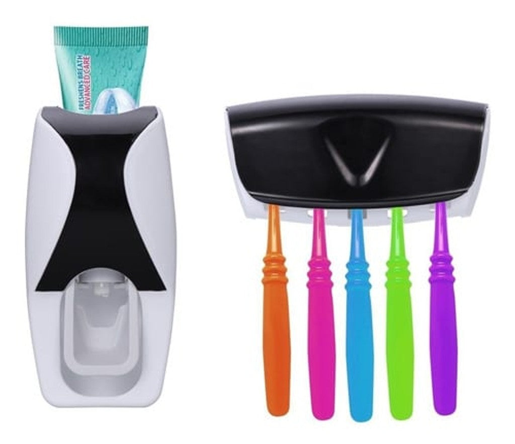 Dispensador De Pasta De Dientes Y Cepillos Sencillo