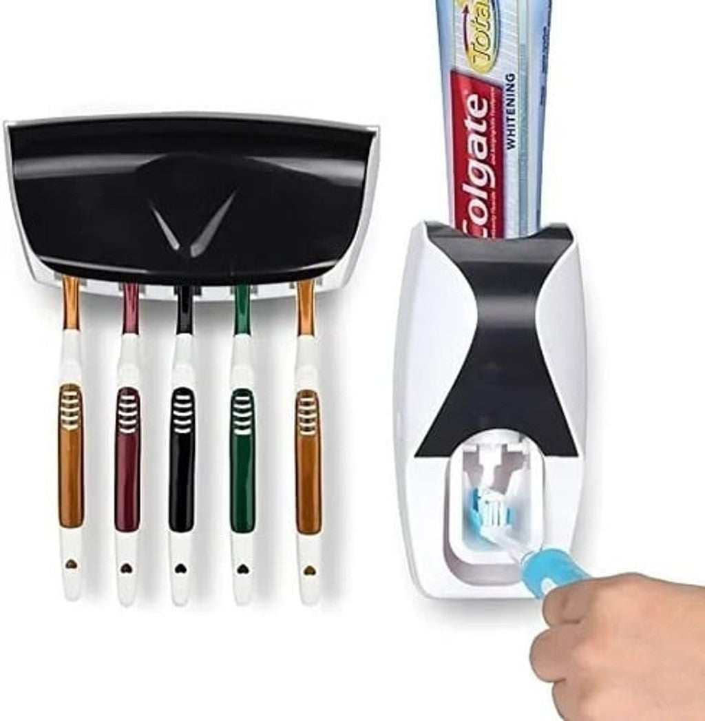 Dispensador De Pasta De Dientes Y Cepillos Sencillo