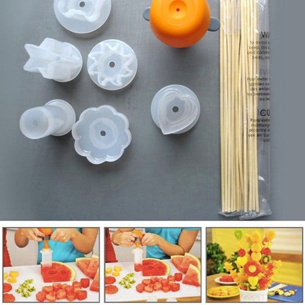 Corta Fruta - Kit 10 Piezas