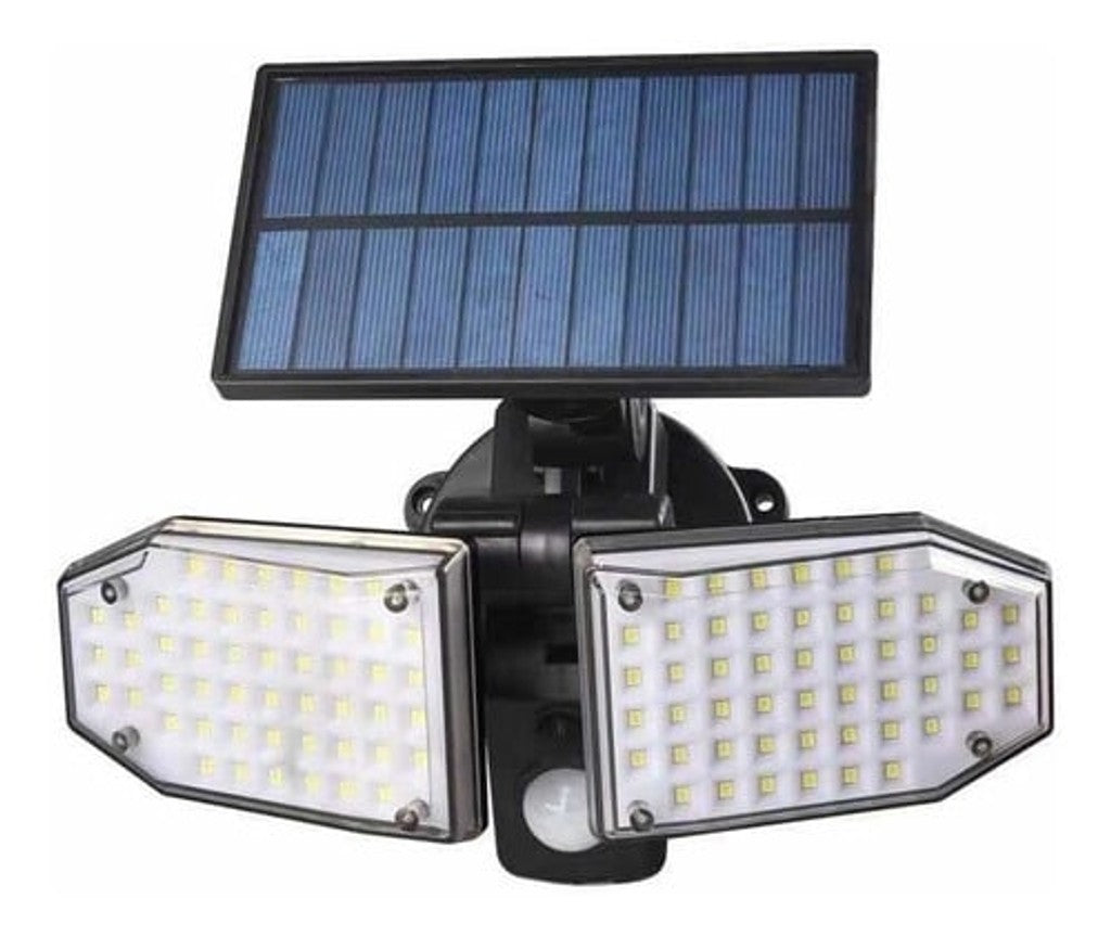Lampara Con Panel Solar Y Sensor De Movimiento Jd-2101 - 100 Smd Led