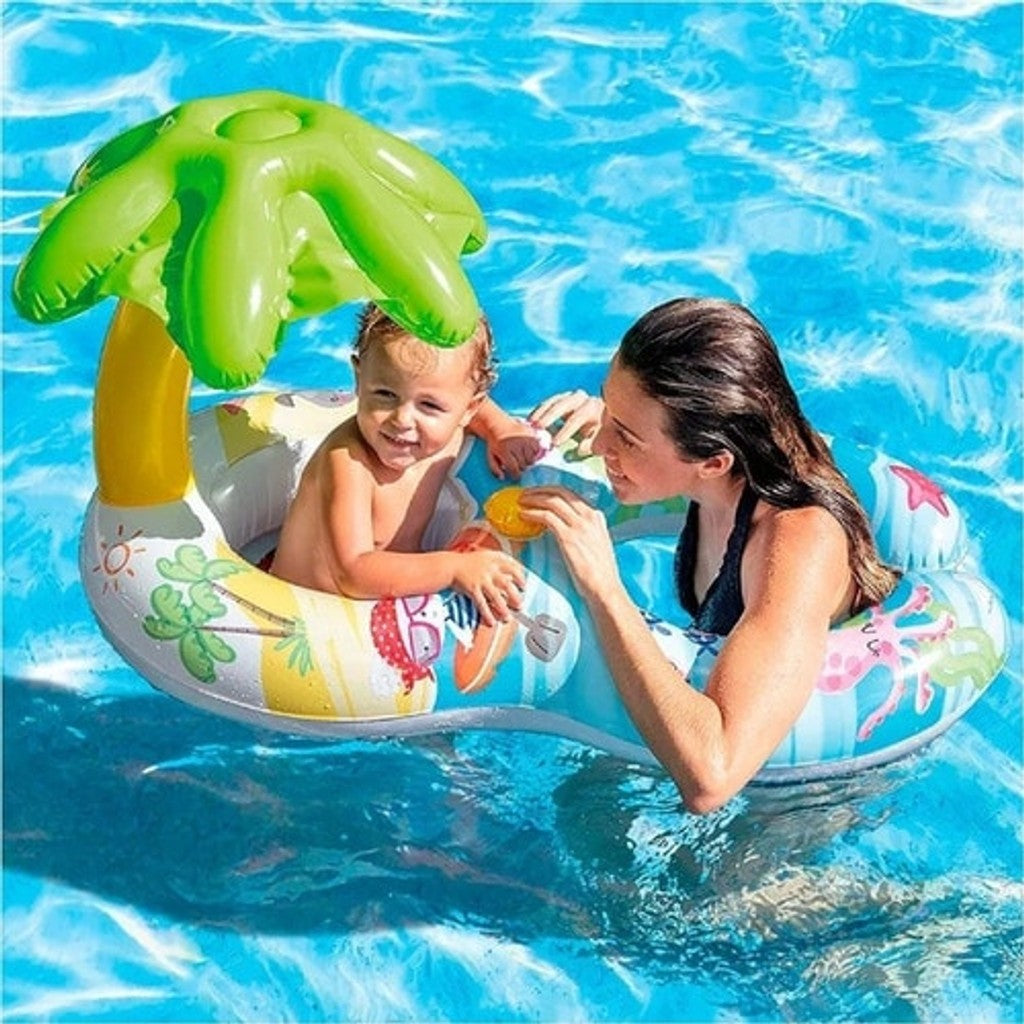 Flotador Intex Palmerita Doble 56590Np – 1.17M X 75Cm