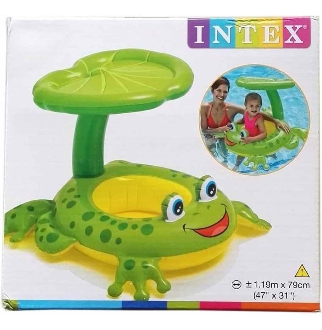 Flotador Intex Ranita Con Sombrilla 56584Np - 1.19M X 79Cm