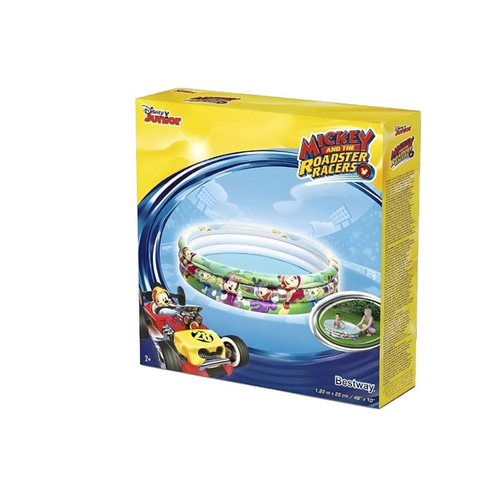 Piscina Inflable Bestway Mickey And The Roadster Racers 1.22M X 25Cm