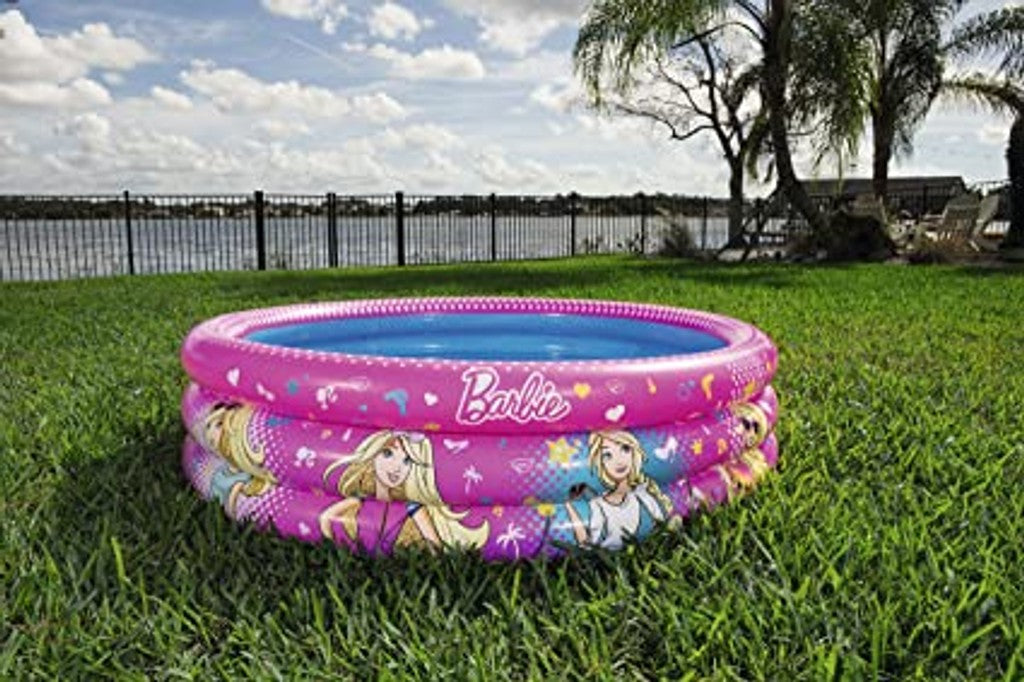 Piscina Inflable Bestway Barbie 3-Ring 1.22M X 30Cm