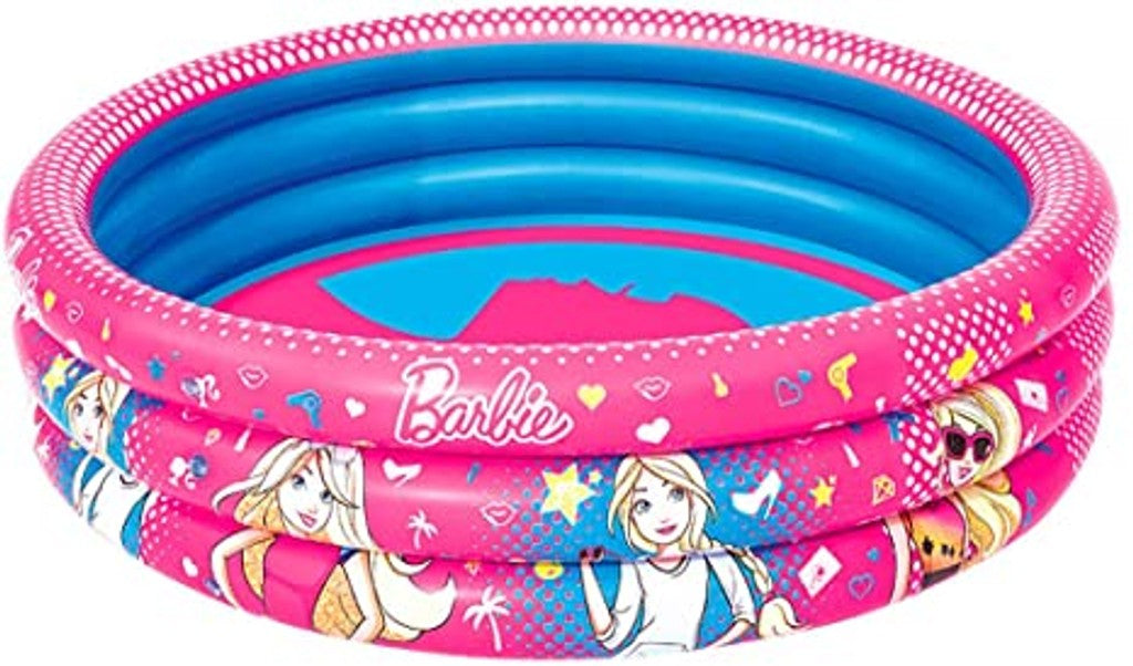 Piscina Inflable Bestway Barbie 3-Ring 1.22M X 30Cm