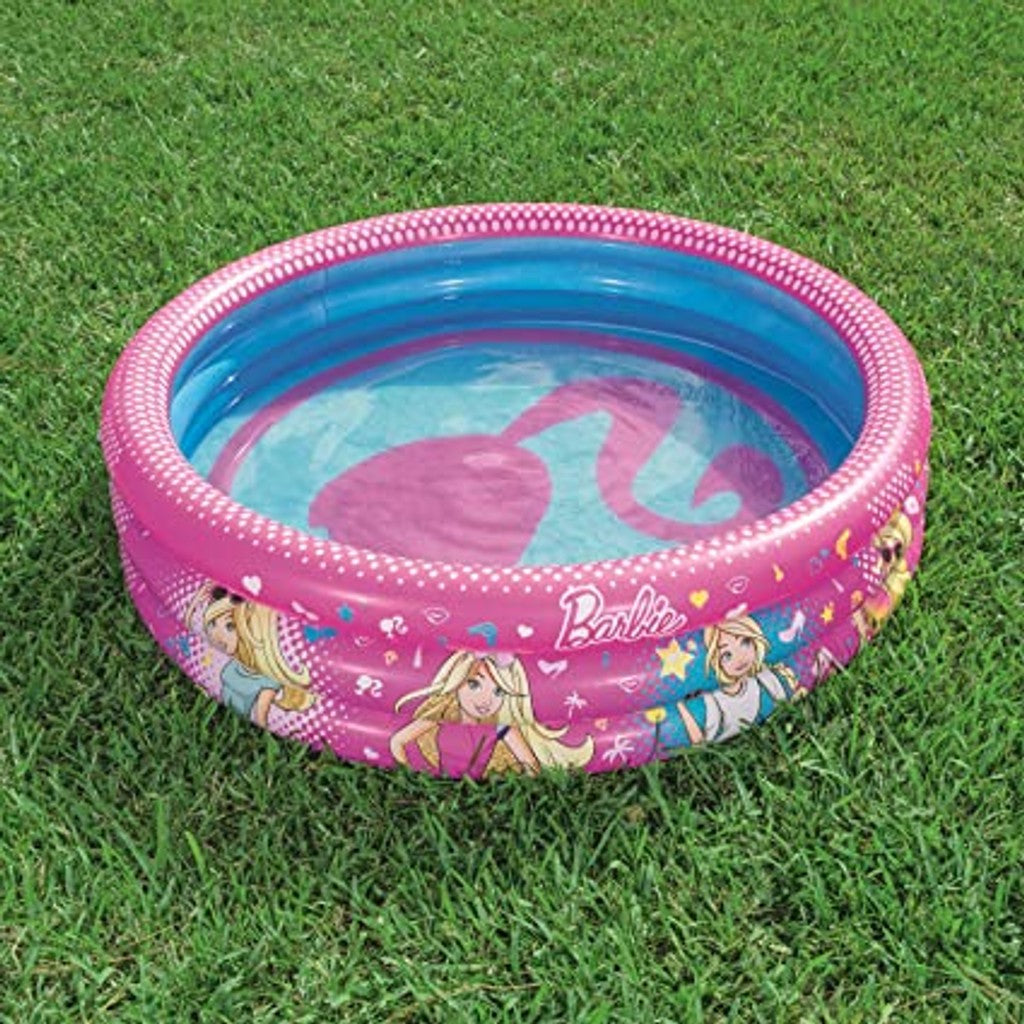 Piscina Inflable Bestway Barbie 3-Ring 1.22M X 30Cm