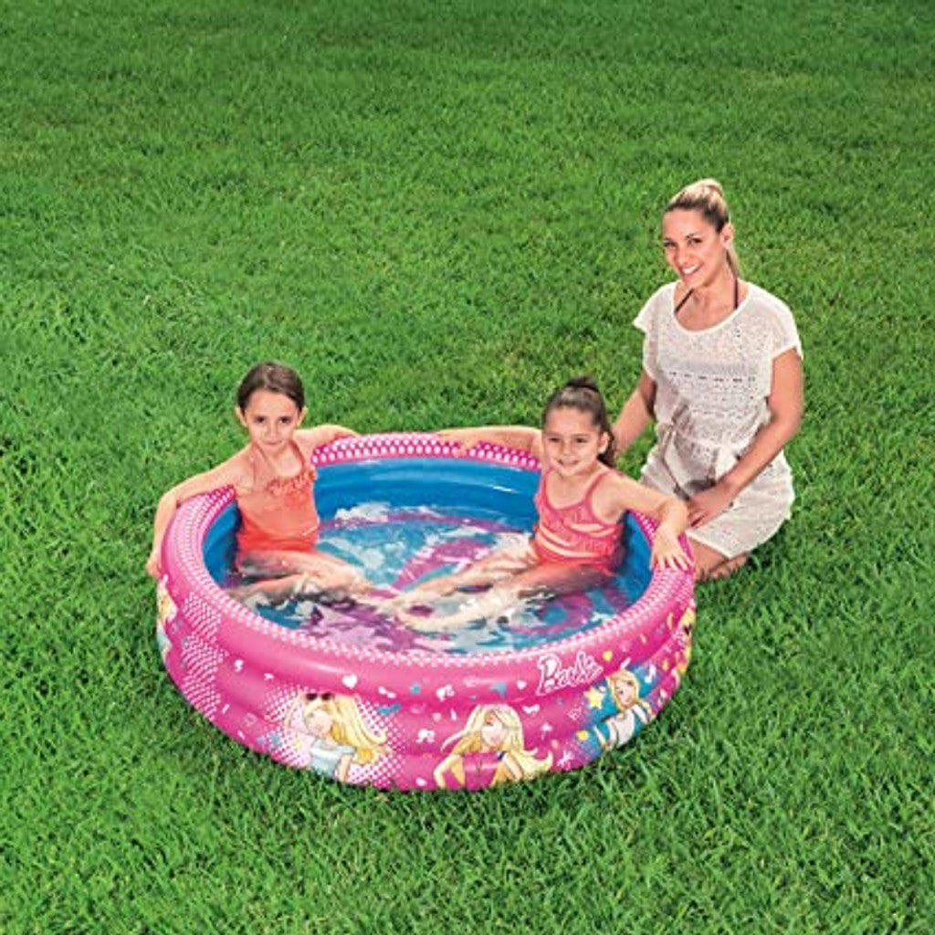Piscina Inflable Bestway Barbie 3-Ring 1.22M X 30Cm