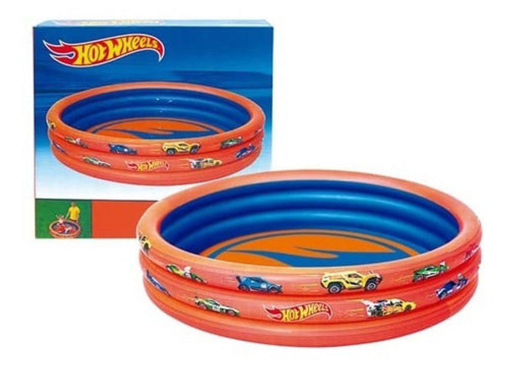 Piscina Inflable Bestway Hot Wheels 93403 1.22M X 25Cm