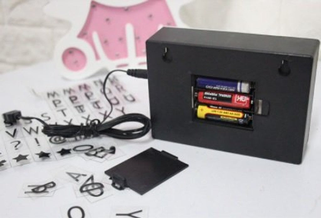 Caja Cinematica - Led Message Light Box
