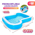 Piscina Inflable Laguna Celeste 2.74x3.05 Mts alto 46cm