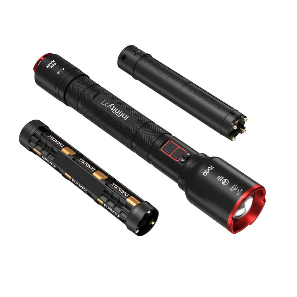 LINTERNA INFINITY X1 7000 LUMENS, DUAL POWER