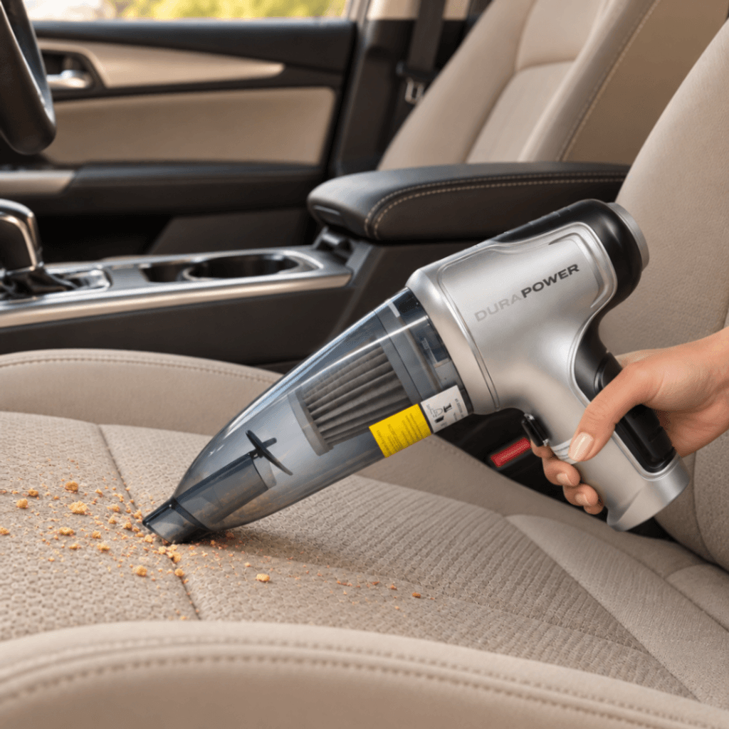 ASPIRADORA DE MANO 4EN1 10PZAS, MARCA DURA POWER