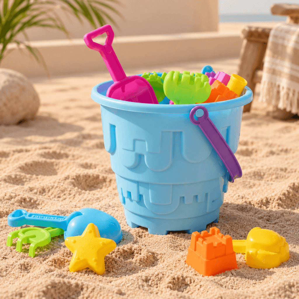 Cubeta para Playa con Accesorios
