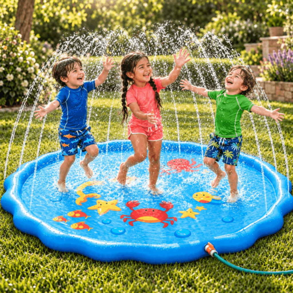 Piscina Rociadora 100cm