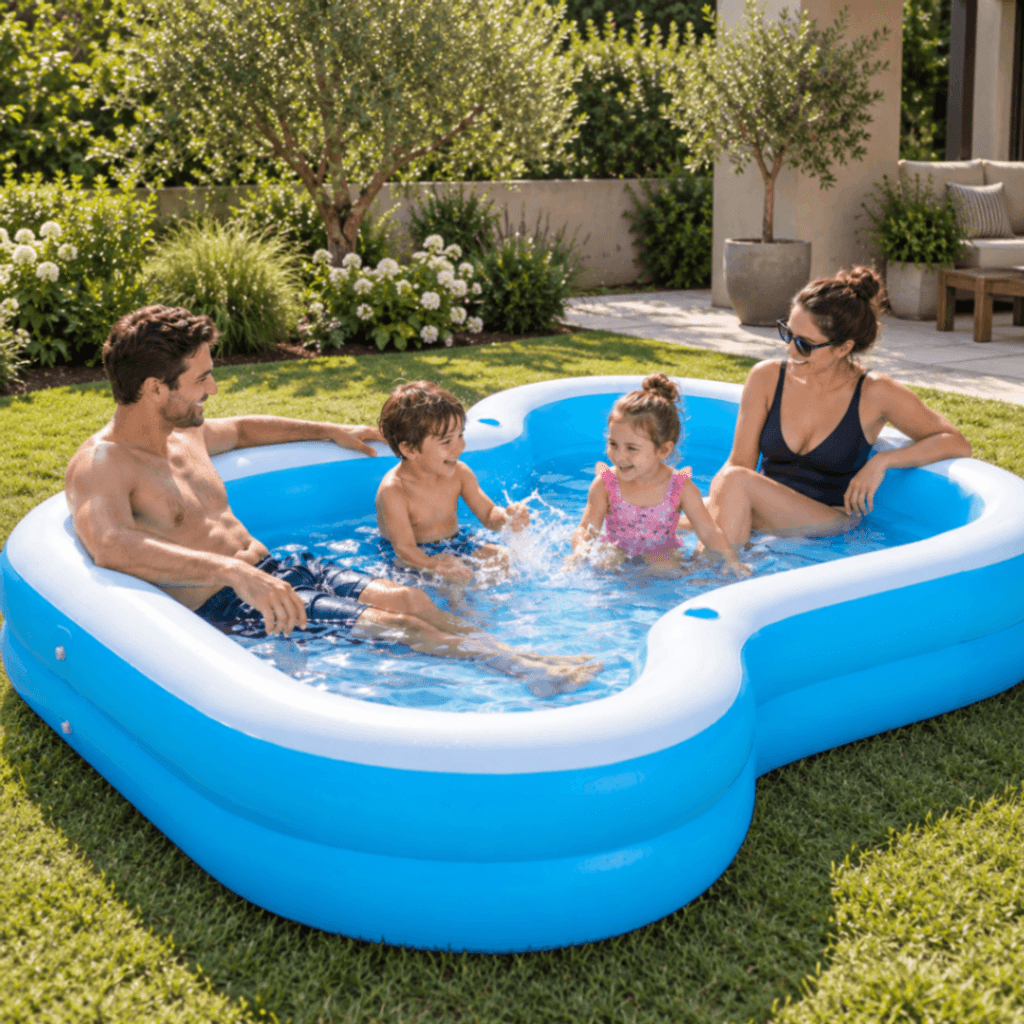 Piscina Inflable Laguna Celeste 2.74x3.05 Mts alto 46cm
