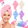 Combo de 4 Toallas para Cabello