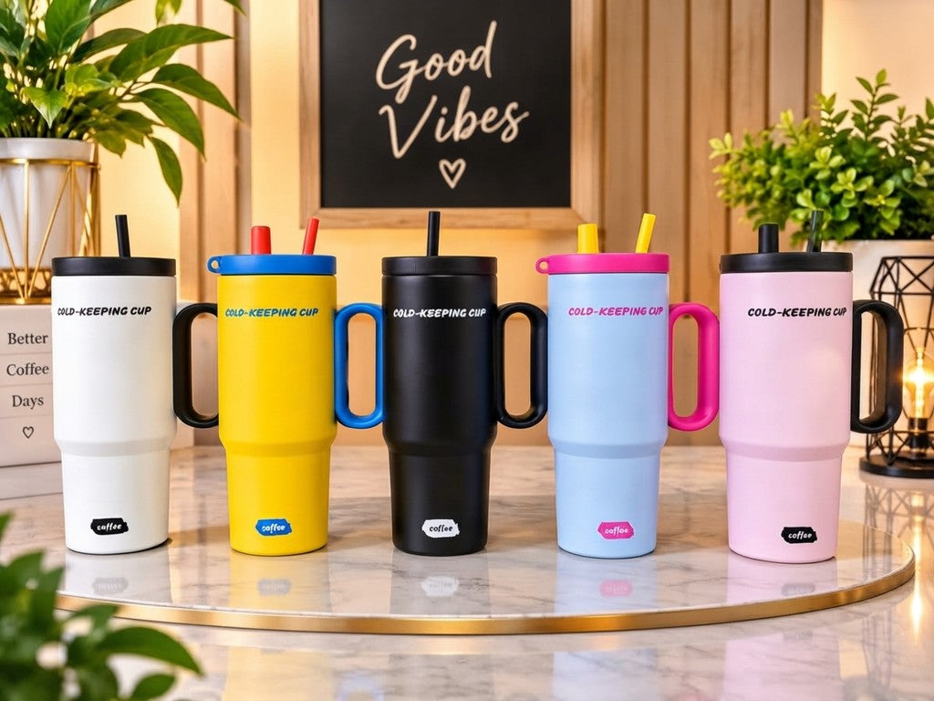 Vaso Termico con Popote