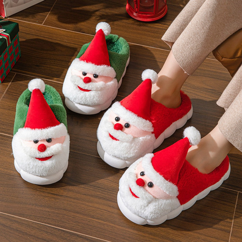 Pantuflas Navideñas Santa