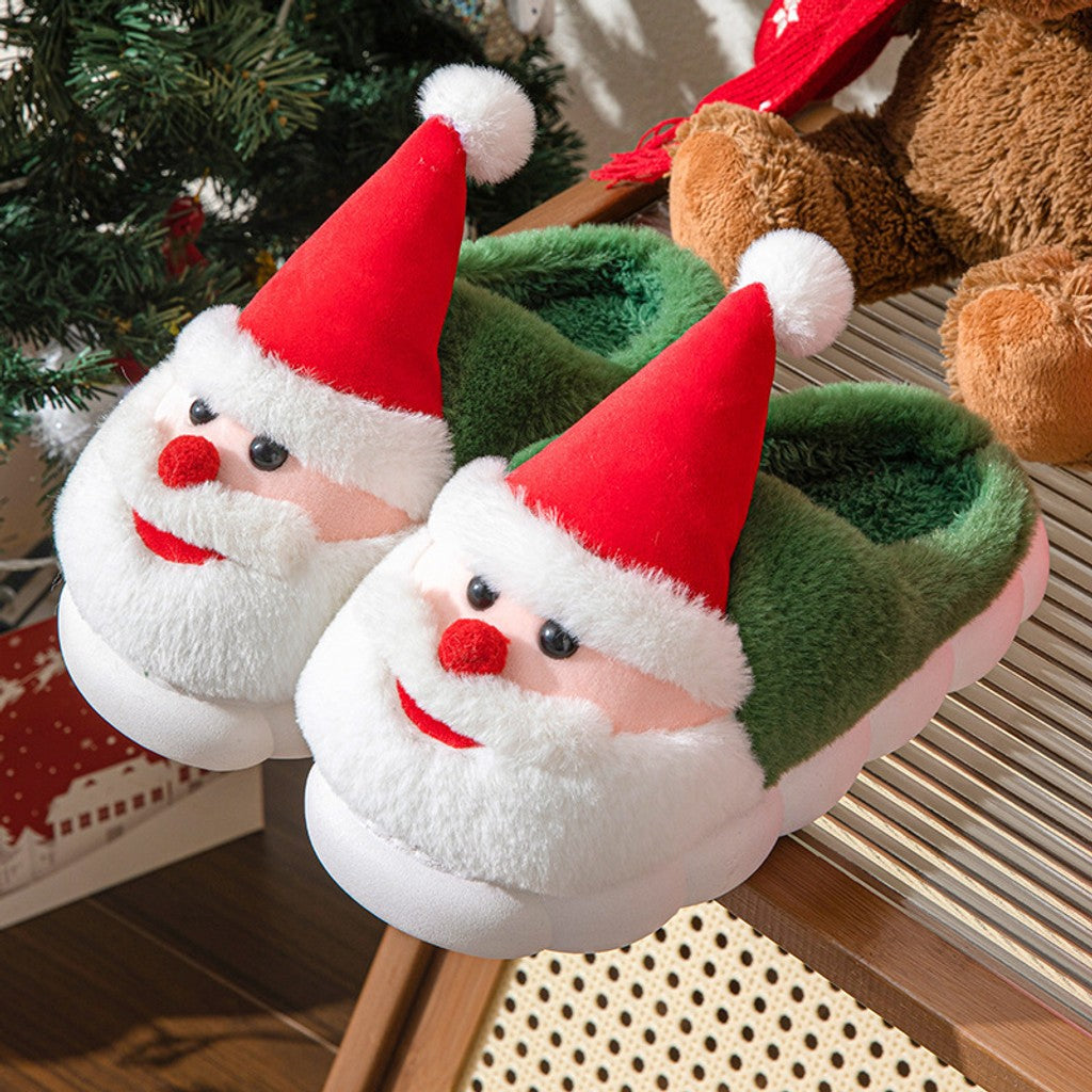 Pantuflas Navideñas Santa