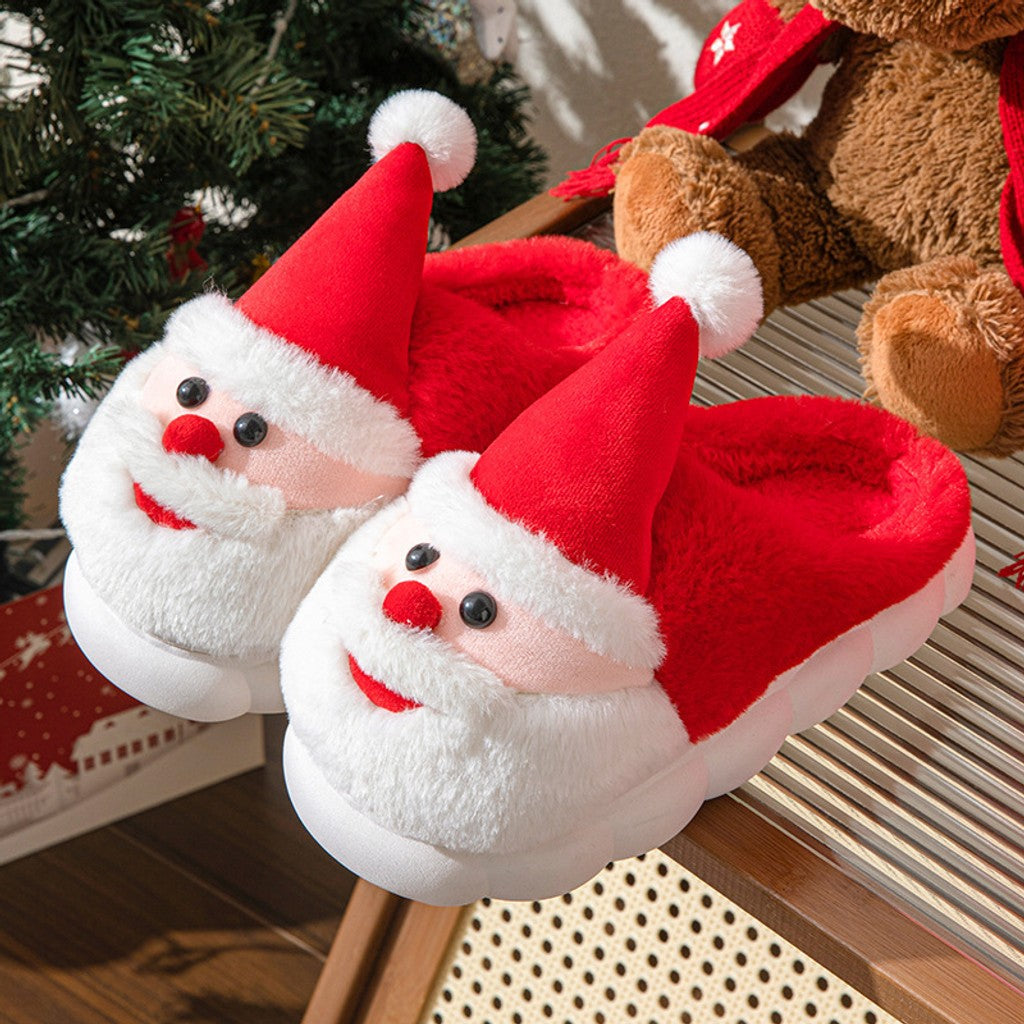 Pantuflas Navideñas Santa