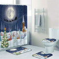 Kit para Baño Navideño 4Pz