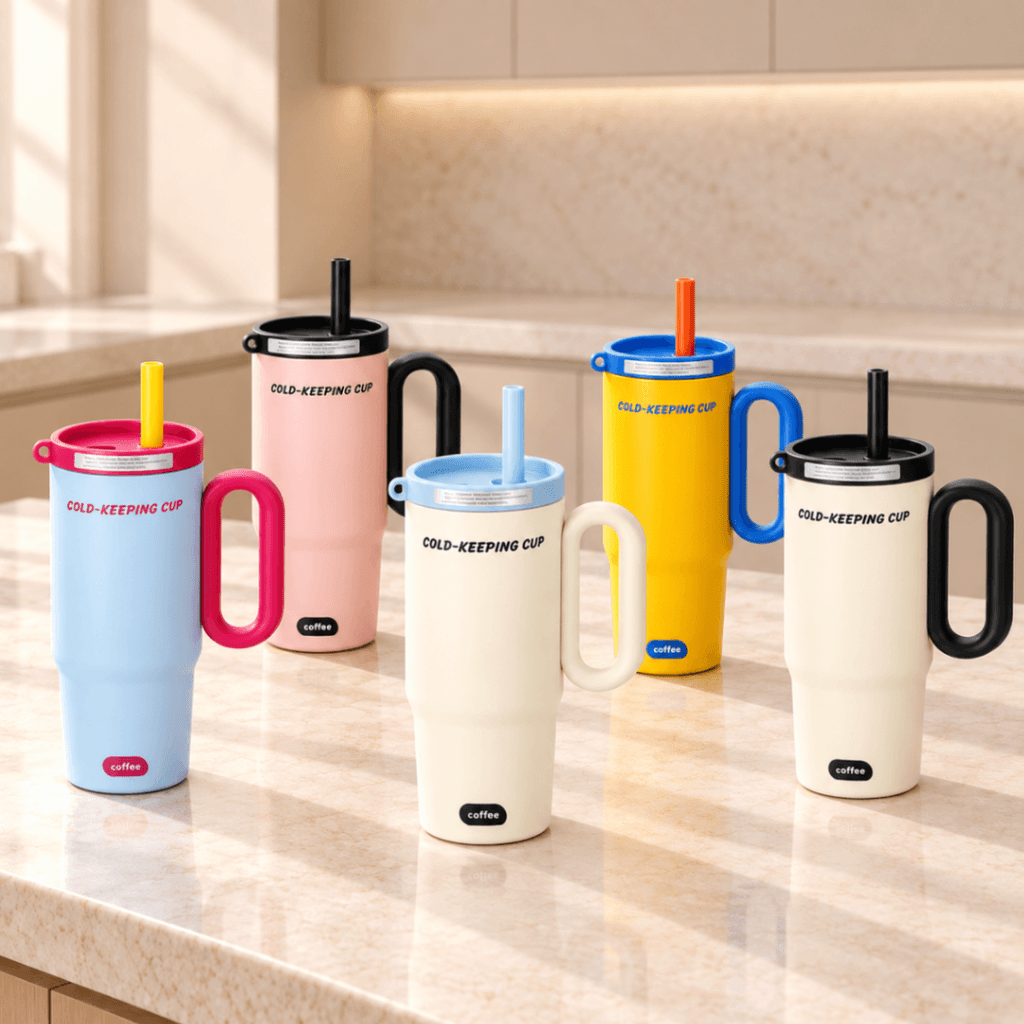 Vaso Termico con Popote