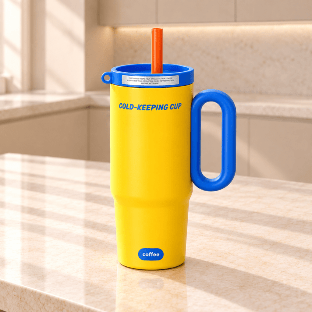 Vaso Termico con Popote