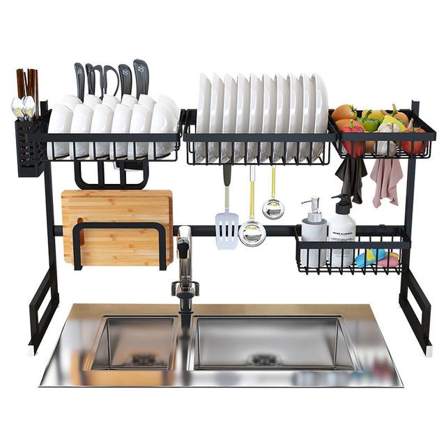 Kitchen rack de tres espacios