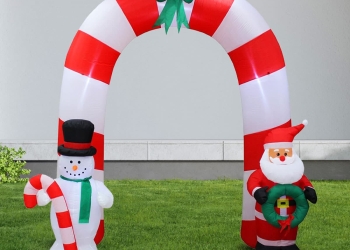 Inflable Arco Navideño con Caramelo