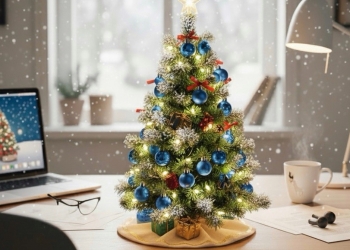 Árbol Navideño Pinito Nevado 60 Centímetros