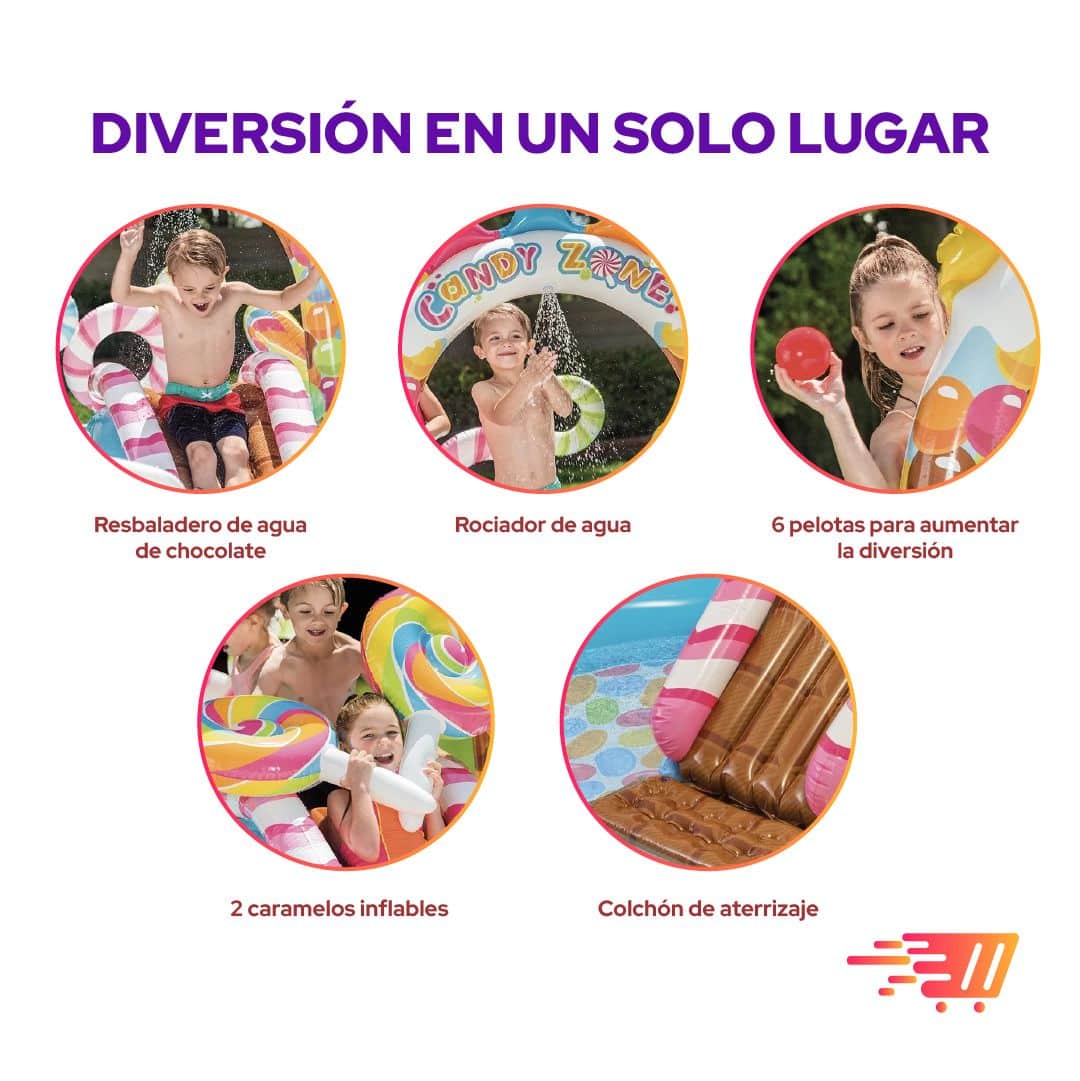 Piscina Candy Zone 1.30x2.95x1.91 Mts. - Image 3